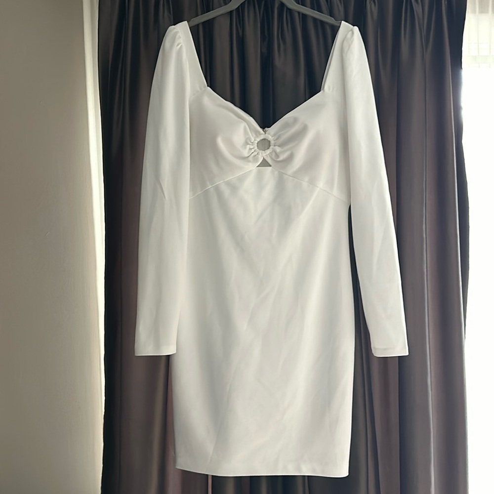 White dress